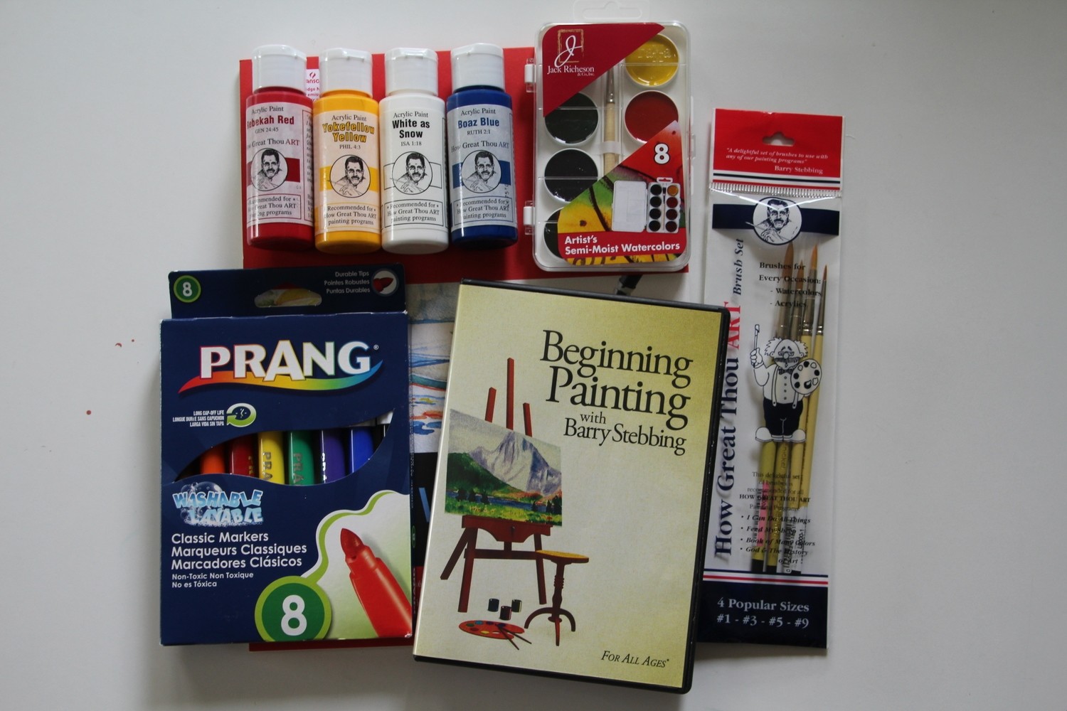 Beginning Painting DVD and Supplies Bundle